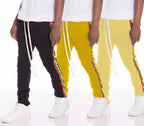 RASTA TAPED TRACK PANTS - SJB-DIAMOND ELITES