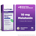 Natrol? Sleep Advanced Melatonin Time Release Tablets, Nighttime Sleep Aid, 10mg, 75 Count
