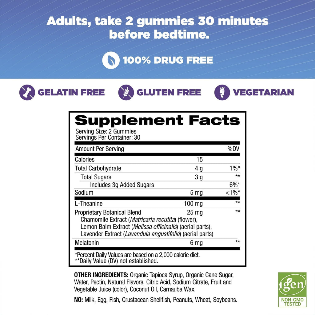 Natrol? Sleep+? Calm Melatonin Gummies for Adults, Strawberry Flavor, 60 Count