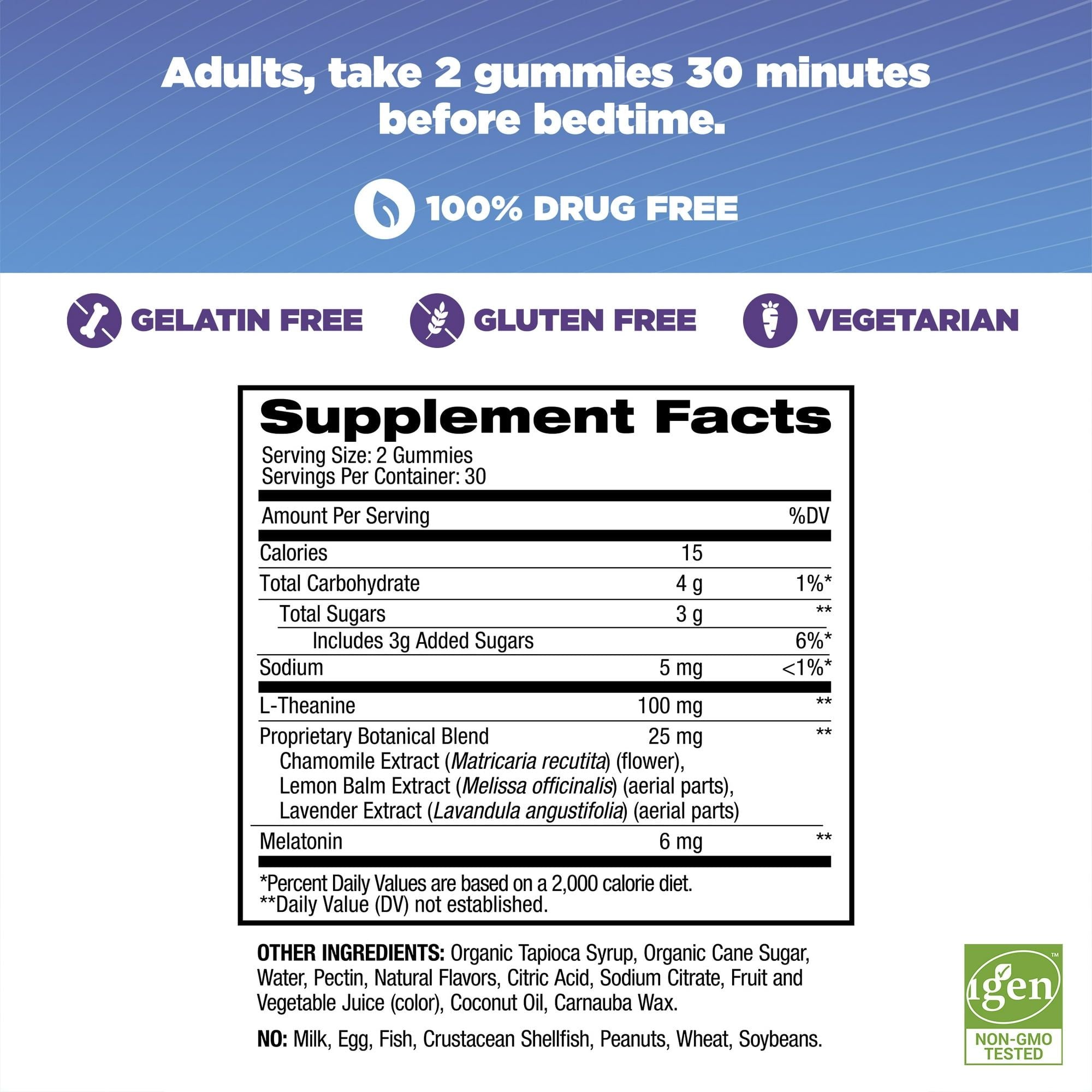 Natrol? Sleep+? Calm Melatonin Gummies for Adults, Strawberry Flavor, 60 Count