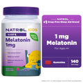 Natrol? Kids Melatonin, Sleep Gummies for Children, Raspberry Flavor, 1mg, 140 Count EasyOptionXY LLC