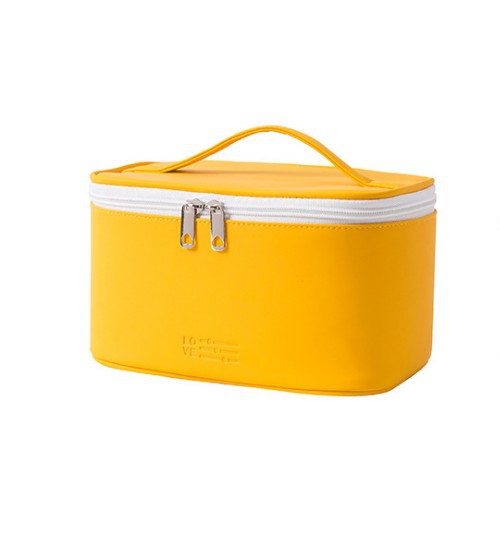 Capacity waterproof cosmetic bag, PU multi-functional cosmetic storage bag, cosmetic bag lightweight, makeup bag organizer, - SJB-DIAMOND ELITES