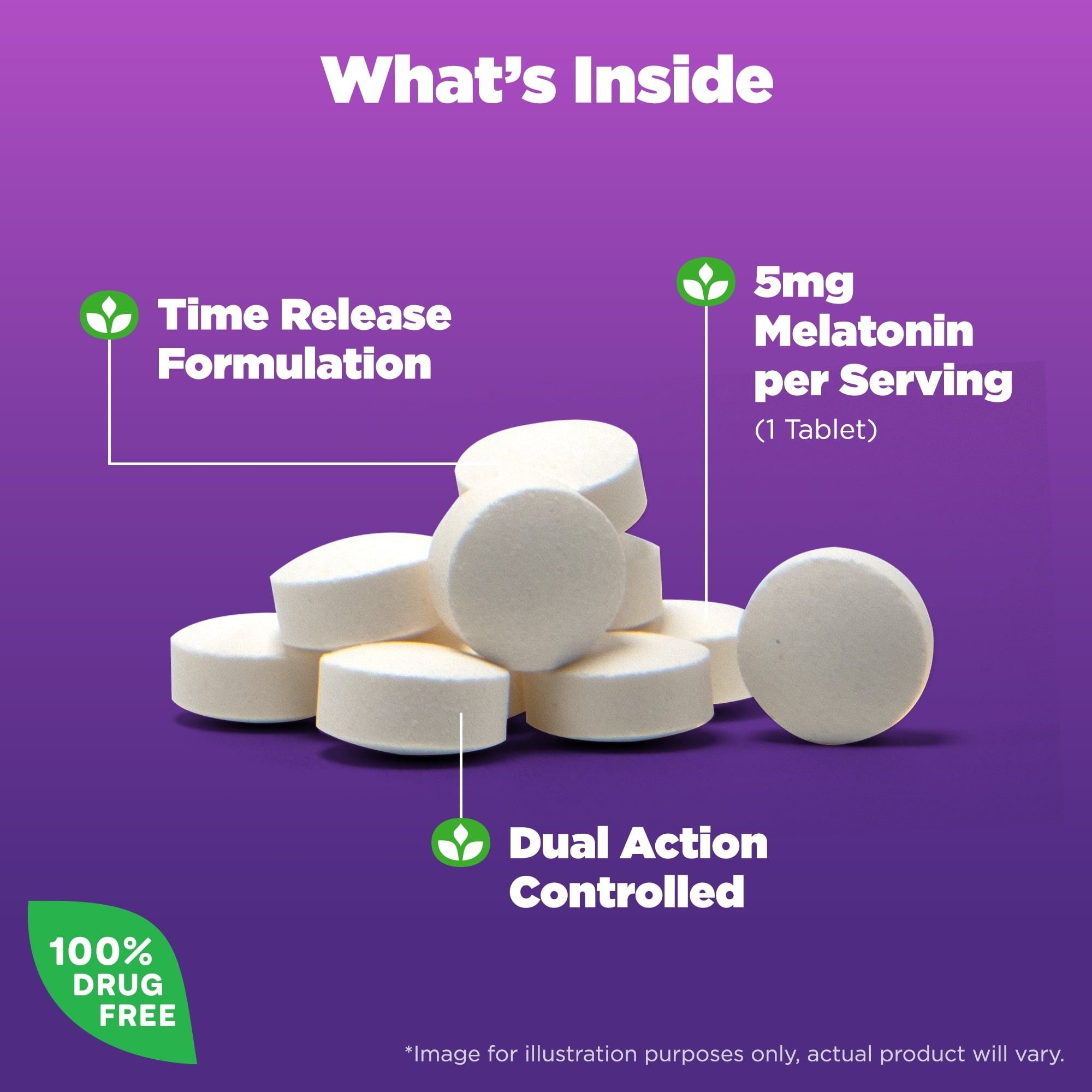 Natrol? Time-Release Melatonin 5 mg, Dietary Supplement for Restful Sleep, 100 Tablets, 100 Day Supply