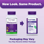 Natrol? Time-Release Melatonin 5 mg, Dietary Supplement for Restful Sleep, 100 Tablets, 100 Day Supply
