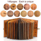 146 page Travel Photo Album Journal Adventure Book For Traveling Office Home School Business Writing Gift Memory Album Cover Refillable Notebook Photo Album Stevvex