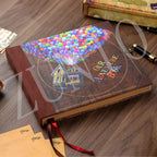146 page Travel Photo Album Journal Adventure Book For Traveling Office Home School Business Writing Gift Memory Album Cover Refillable Notebook Photo Album Stevvex