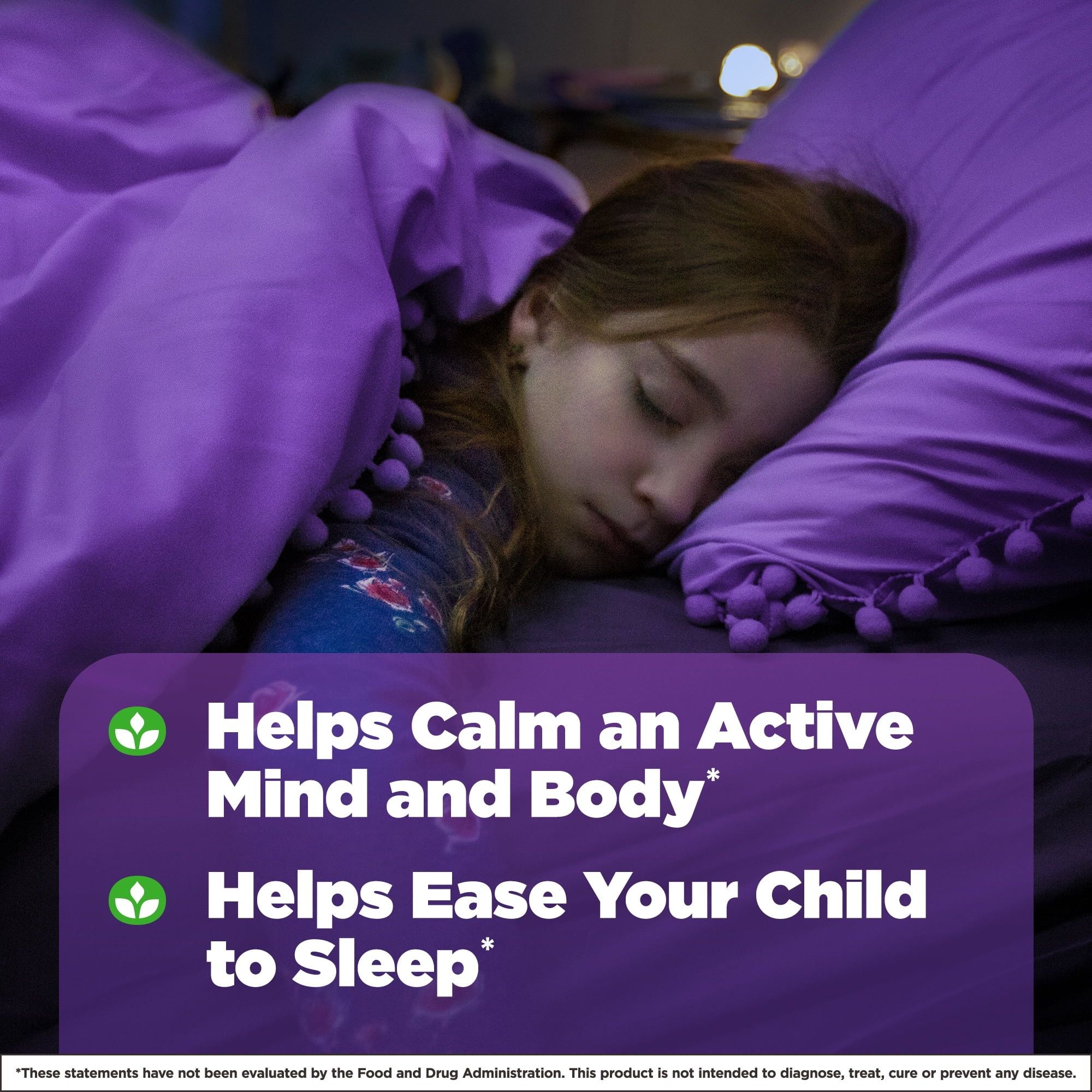 Natrol? Kids Sleep+? Calm, Melatonin and L-Theanine, Sleep Gummies for Kids, Strawberry Flavor, 60 Count