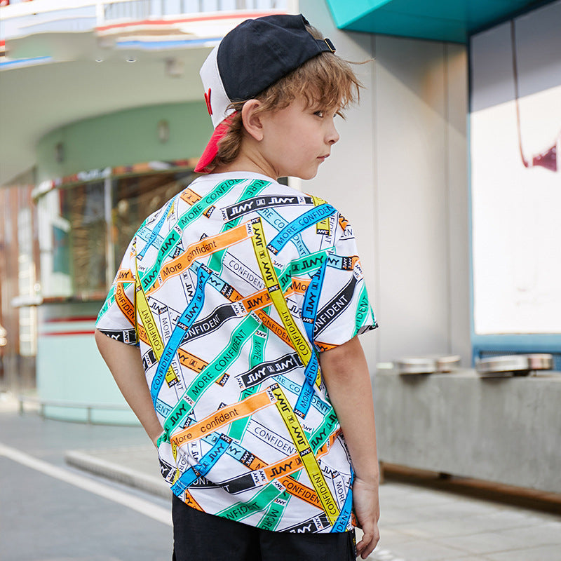 Children's printed T-shirt Pi-Mart