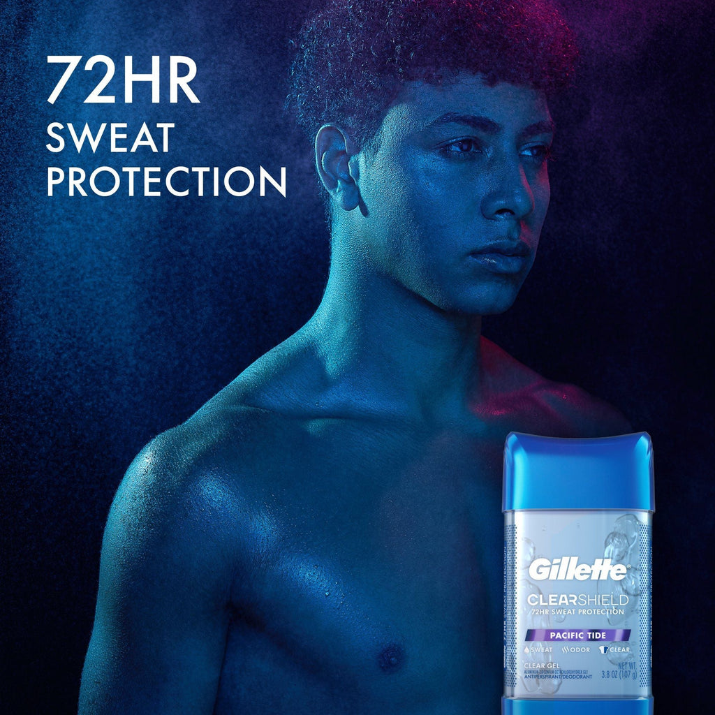Gillette Antiperspirant Deodorant for Men; Pacific Tide; 3.8 oz EasyOptionXY LLC