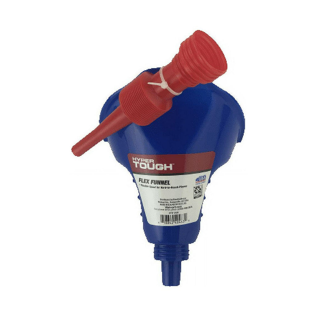 Hyper Tough Large Opening Plastic Flex Funnel, Htff-2020
