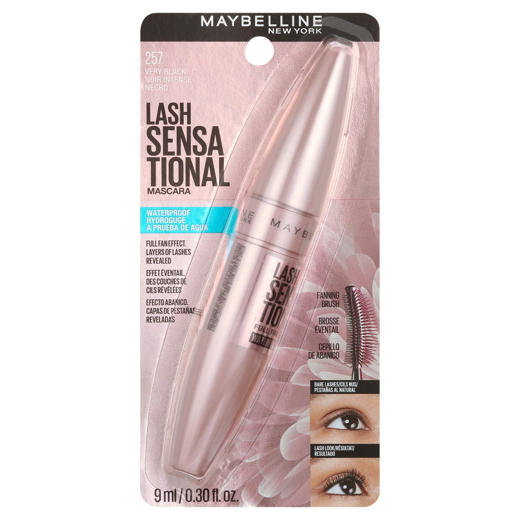 Maybelline Lash Sensational Waterproof Mascara, Very Black EasyOptionXY LLC