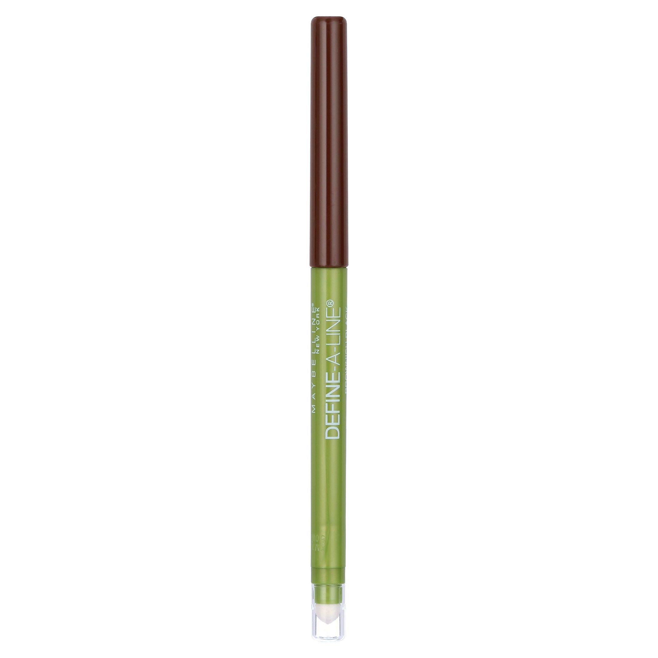 Maybelline Define-A-Line Mechanical Eyeliner with Built-in Sharpener, Brownish Black