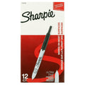 Sharpie Retractable Permanent Markers, Ultra Fine Tip, Black, 12 Count