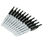 Sharpie Retractable Permanent Markers, Ultra Fine Tip, Black, 12 Count
