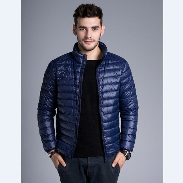 Winter Jacket for Men Jackets Duck Down Coat Outerwear Parka Pi-Mart