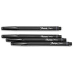 Sharpie Felt Tip Pens, Fine Point (0.4mm), Black, 8 Count