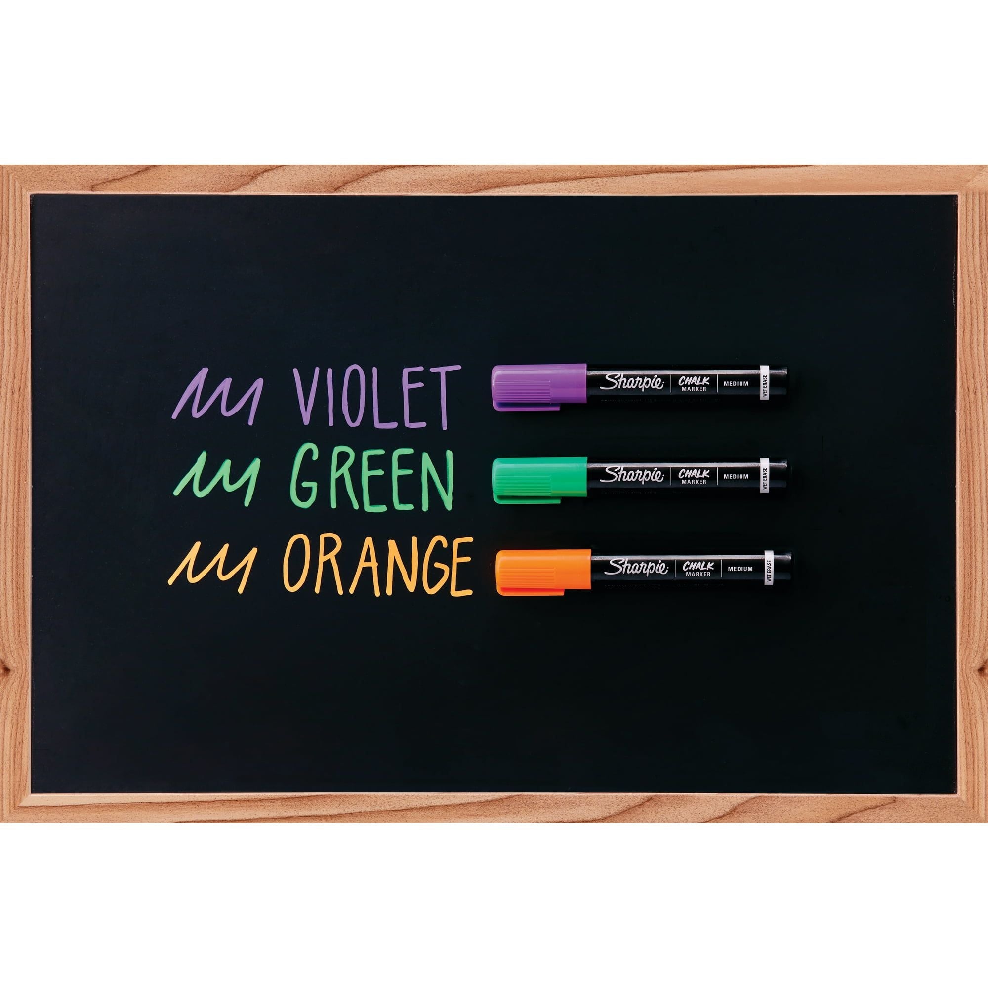 Sharpie Chalk Marker Set, 3-Color Secondary Set EasyOptionXY LLC