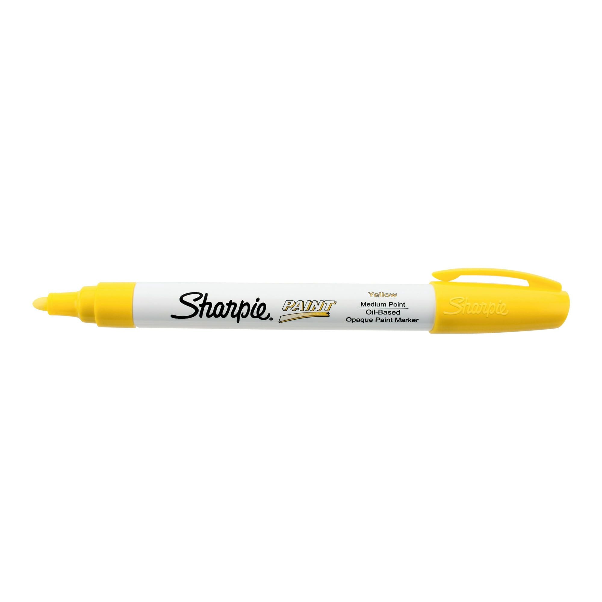 Sharpie? Oil-Based Paint Marker, Medium, Yellow