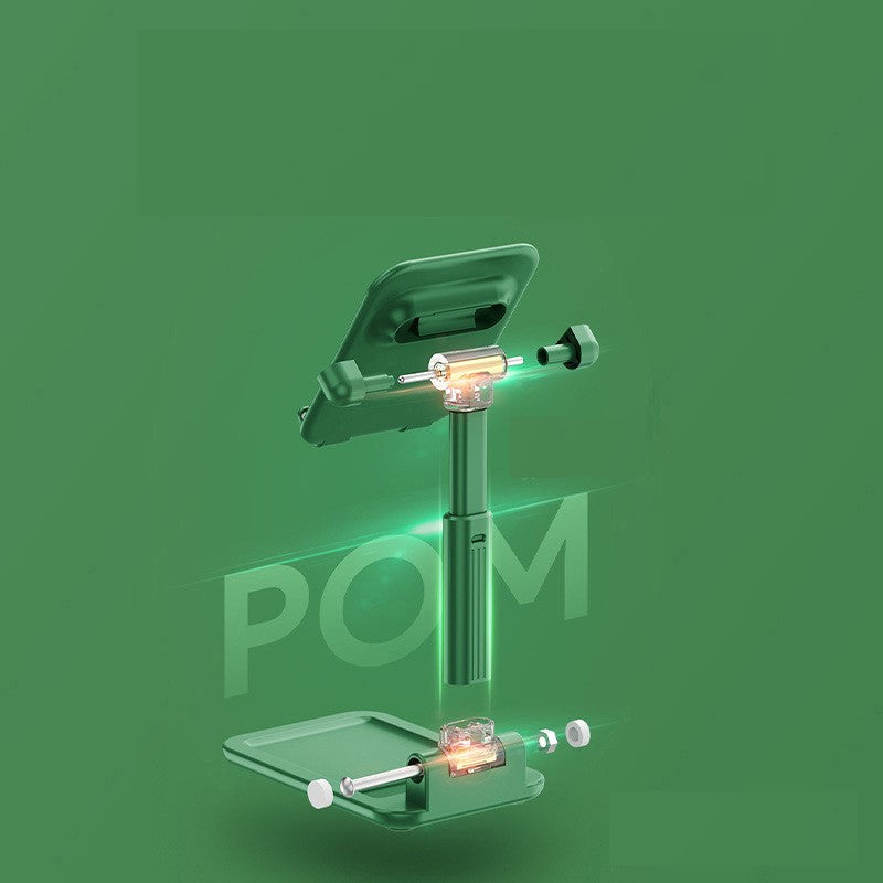 Telescopic folding mobile phone tablet universal desktop stand
