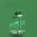 Telescopic folding mobile phone tablet universal desktop stand