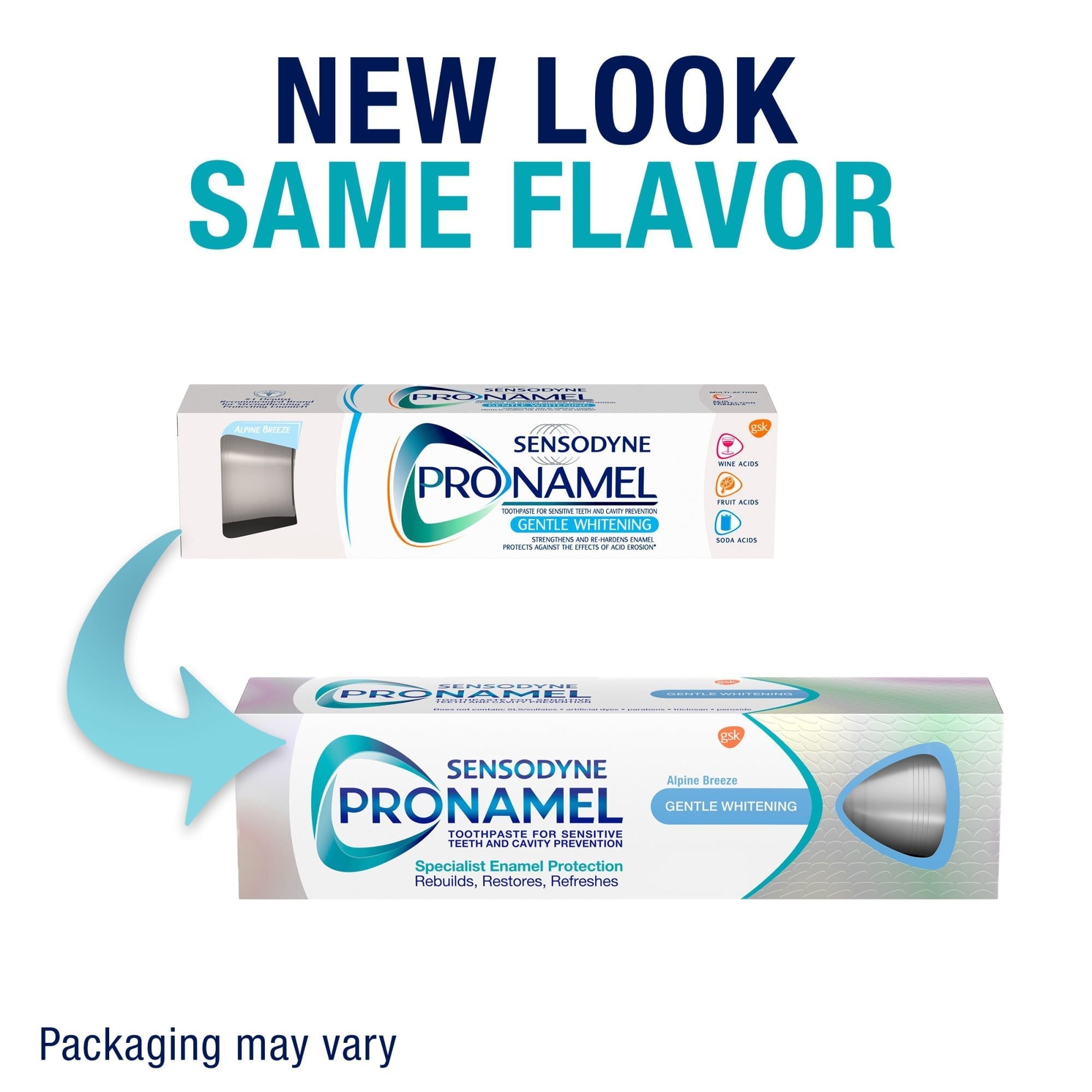 Sensodyne Pronamel Gentle Whitening Sensitive Toothpaste; Alpine Breeze; 4 oz; 2 Pack EasyOptionXY LLC