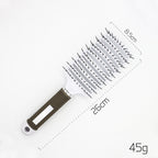 Hairbrush Anti Klit Brushy Haarborstel Women Detangler Hair Brush Bristle Nylon Scalp Massage  Teaser Hair Brush Comb Pi-Mart