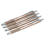 Sharpie S-Gel, Gel Pens, Sleek Metal Barrel, Medium Point (0.7mm), Black Ink, 4 Count