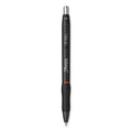 S-Gel Retractable Gel Pen Fine 0.5 mm, Red Ink, Black Barrel, Dozen