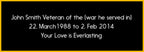 Laser Engraved Name Plates. The Military Gift Store