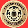Coast Guard Wall Tributes, Coast Guard Gifts - 9 or 12 Inches The Military Gift Store