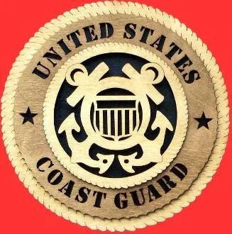 Coast Guard Wall Tributes, Coast Guard Gifts - 9 or 12 Inches The Military Gift Store