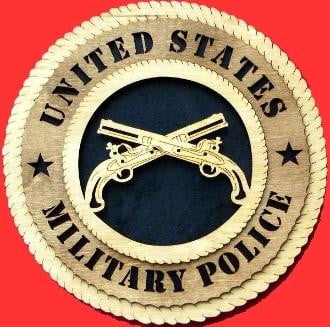 Military Police Wall Tributes Perfect, memorable gift with contrasting colors The Military Gift Store