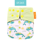 Bamboo charcoal deodorant cloth diapers