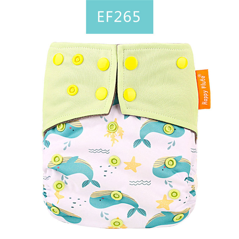 Bamboo charcoal deodorant cloth diapers