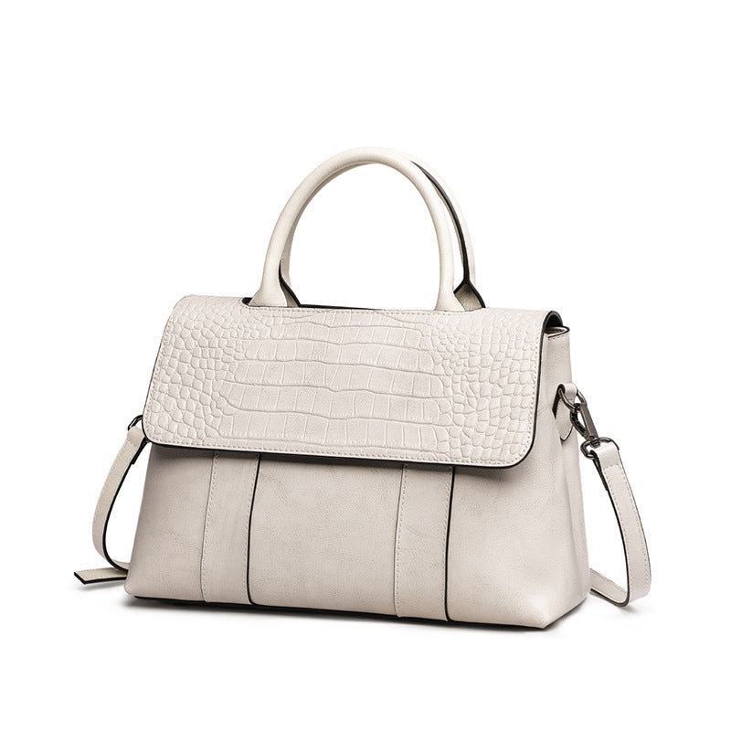 Women tote crossbody bag genuine leather crocodile - SJB-DIAMOND ELITES