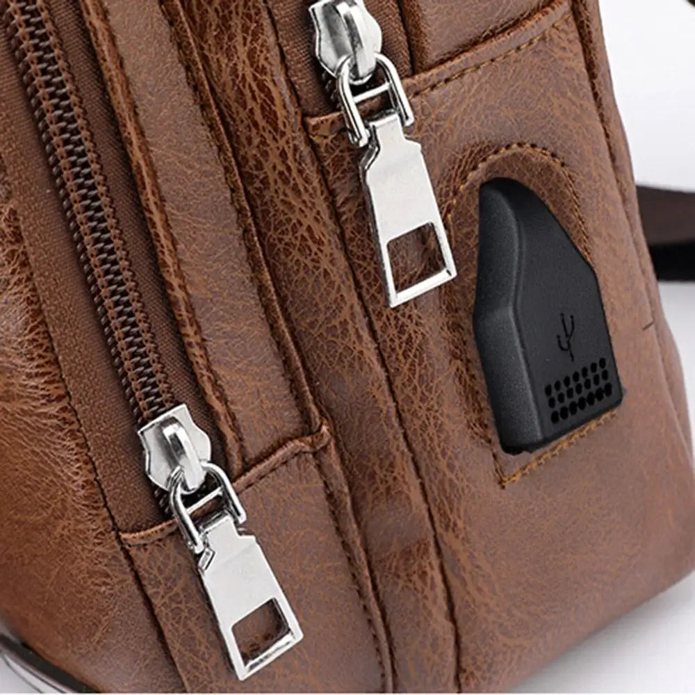 Waterproof casual one-shoulder messenger bag Lootquake LLC