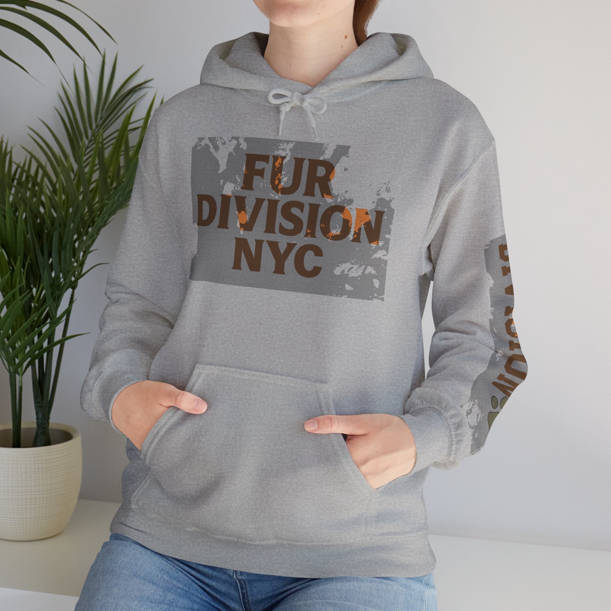 Hoodie — FUR DIVISION NYC 212 Graphic Pullover Fashioned Furbabies