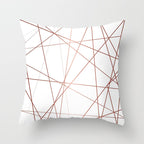 Pink sofa cushion cushion pillowcase Pi-Mart