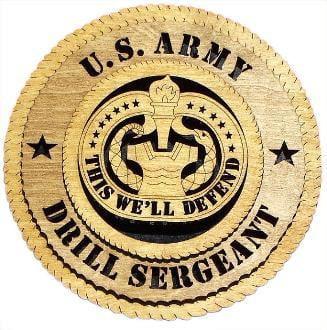 U.S. Army Drill Sergeant Wall Tribute, U.S. Army Drill Sergeant The Military Gift Store