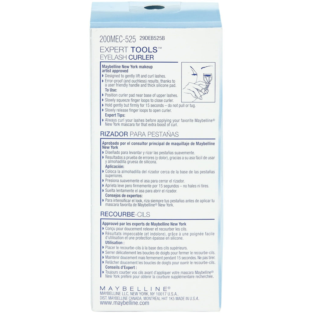 Maybelline Expert Tools Eyelash Curler, 1 kit EasyOptionXY LLC