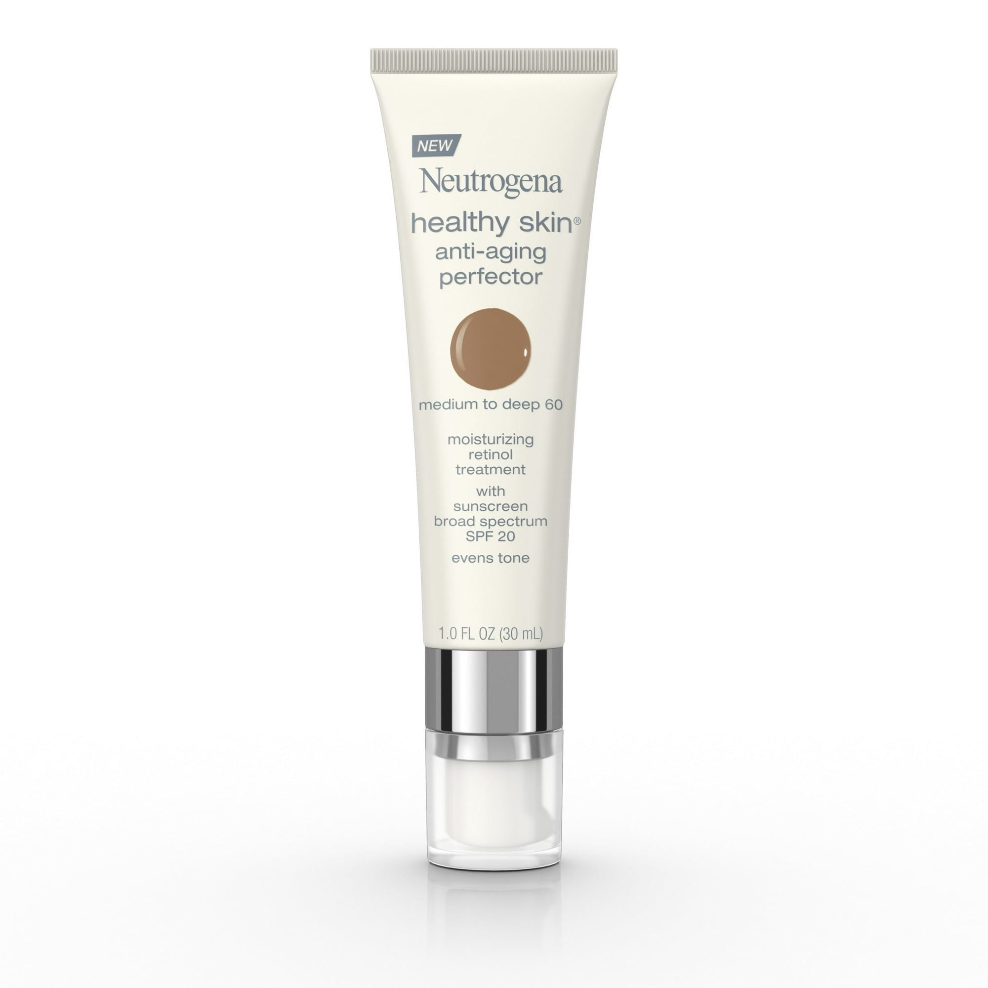 Neutrogena Healthy Skin Anti-Aging Moisturizer, Medium/Deep, 1 fl. oz