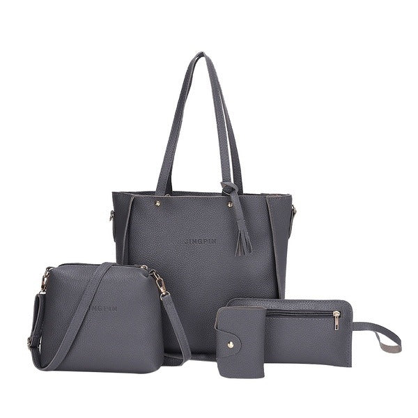 Handmade black handbag Pi-Mart