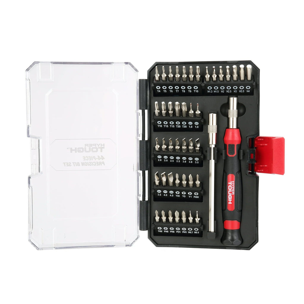 Hyper Tough 44 Piece Precision Multi-type Screwdriver Bits Set TS99913A EasyOptionXY LLC