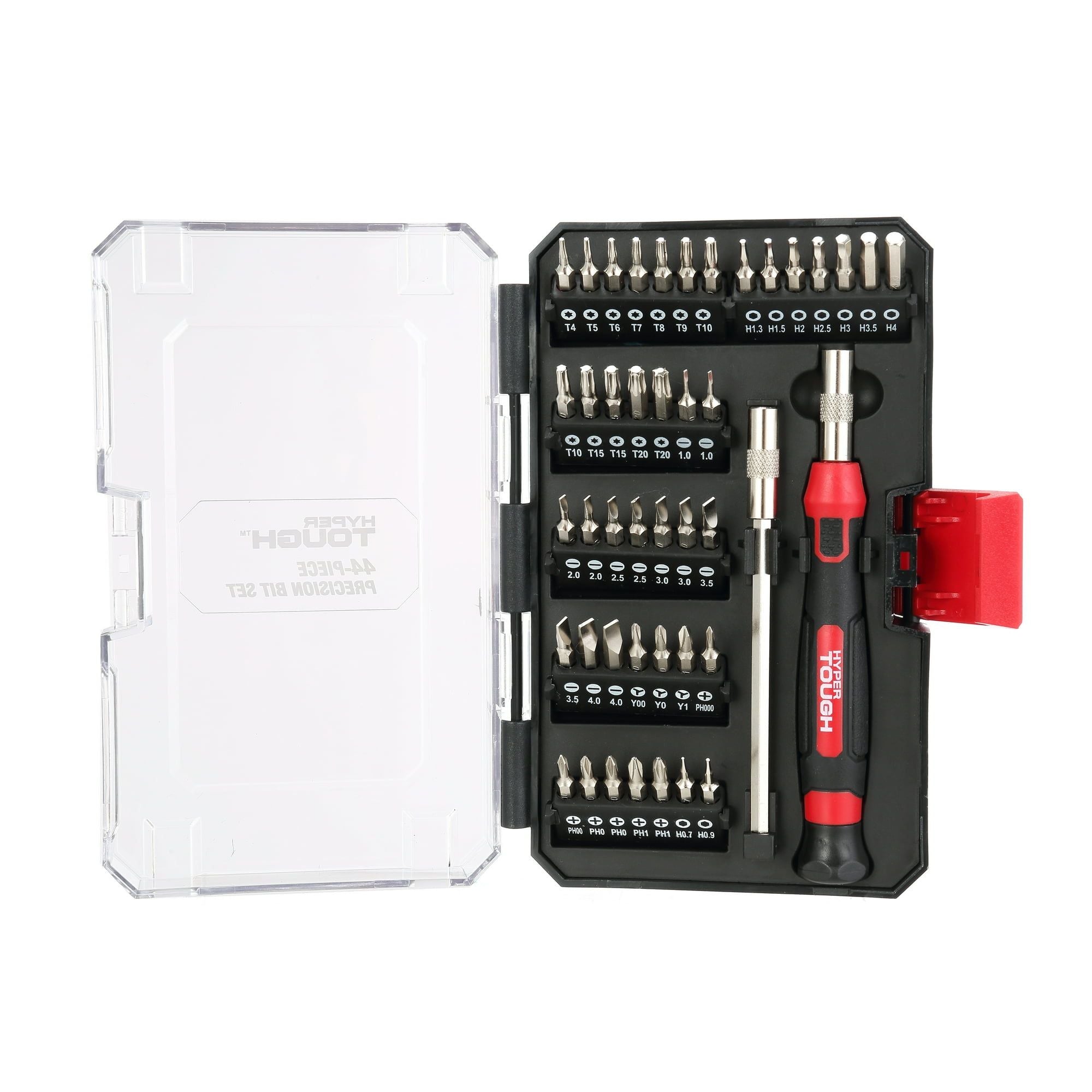 Hyper Tough 44 Piece Precision Multi-type Screwdriver Bits Set TS99913A EasyOptionXY LLC