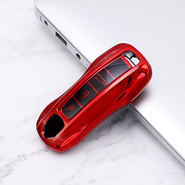 TPU Car Smart Key Case for Porsche - SJB-DIAMOND ELITES