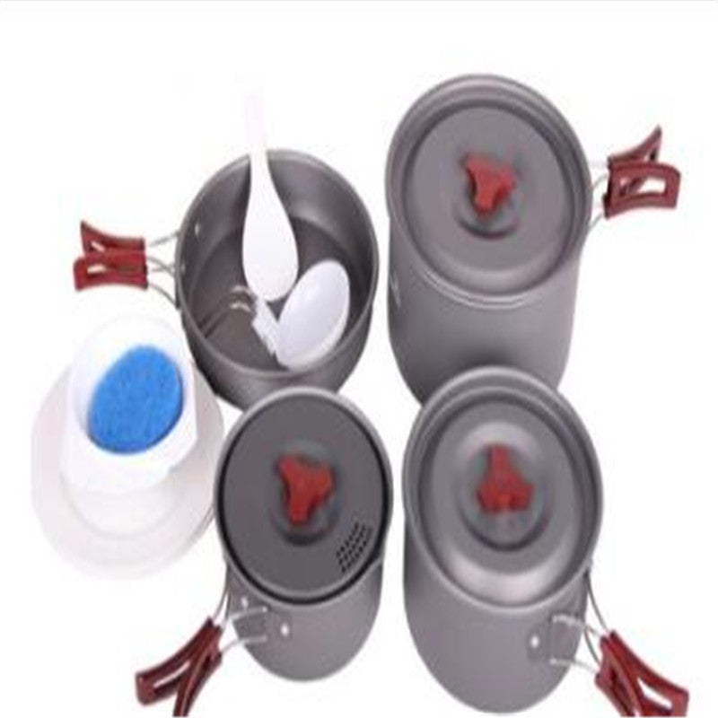 Picnic cookware set camping pot set camping pot Pi-Mart