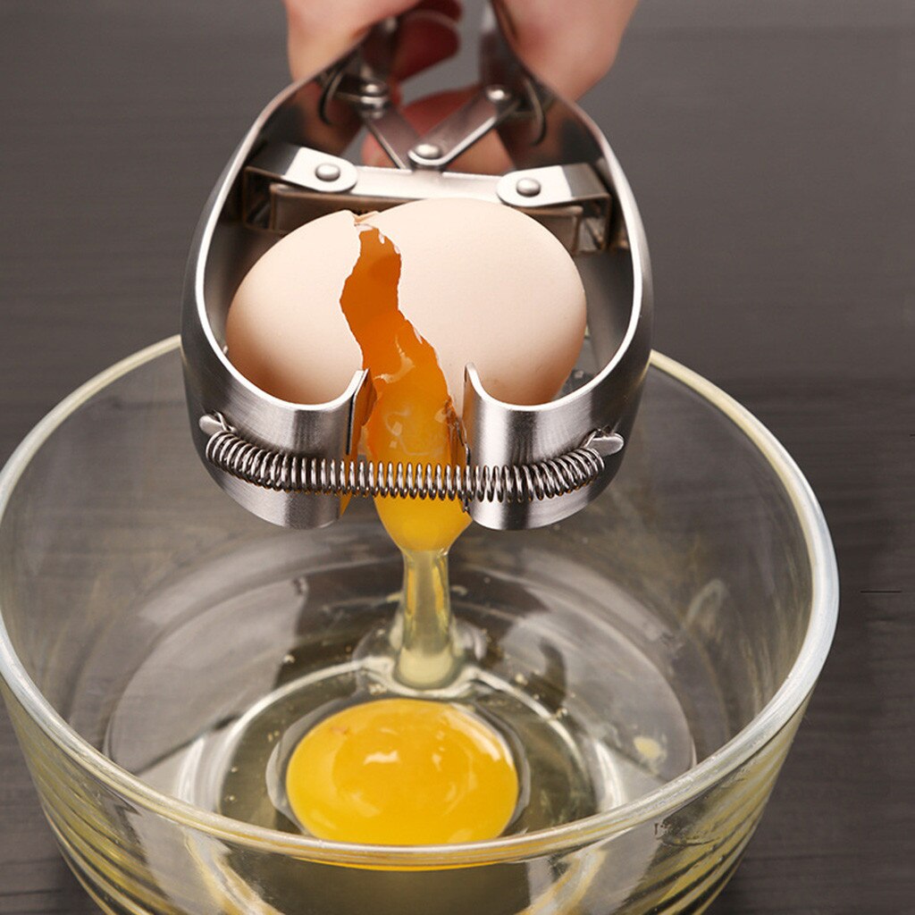 Stainless Steel Egg Scissors Eggshell Cutter Quail Egg Opener Egg Cutter Egg Topper Cracker Separator Cooker Cracker Pi-Mart