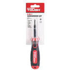 Hyper Tough Slotted Heavy-Duty 6-in-1 Screwdriver Set EasyOptionXY LLC