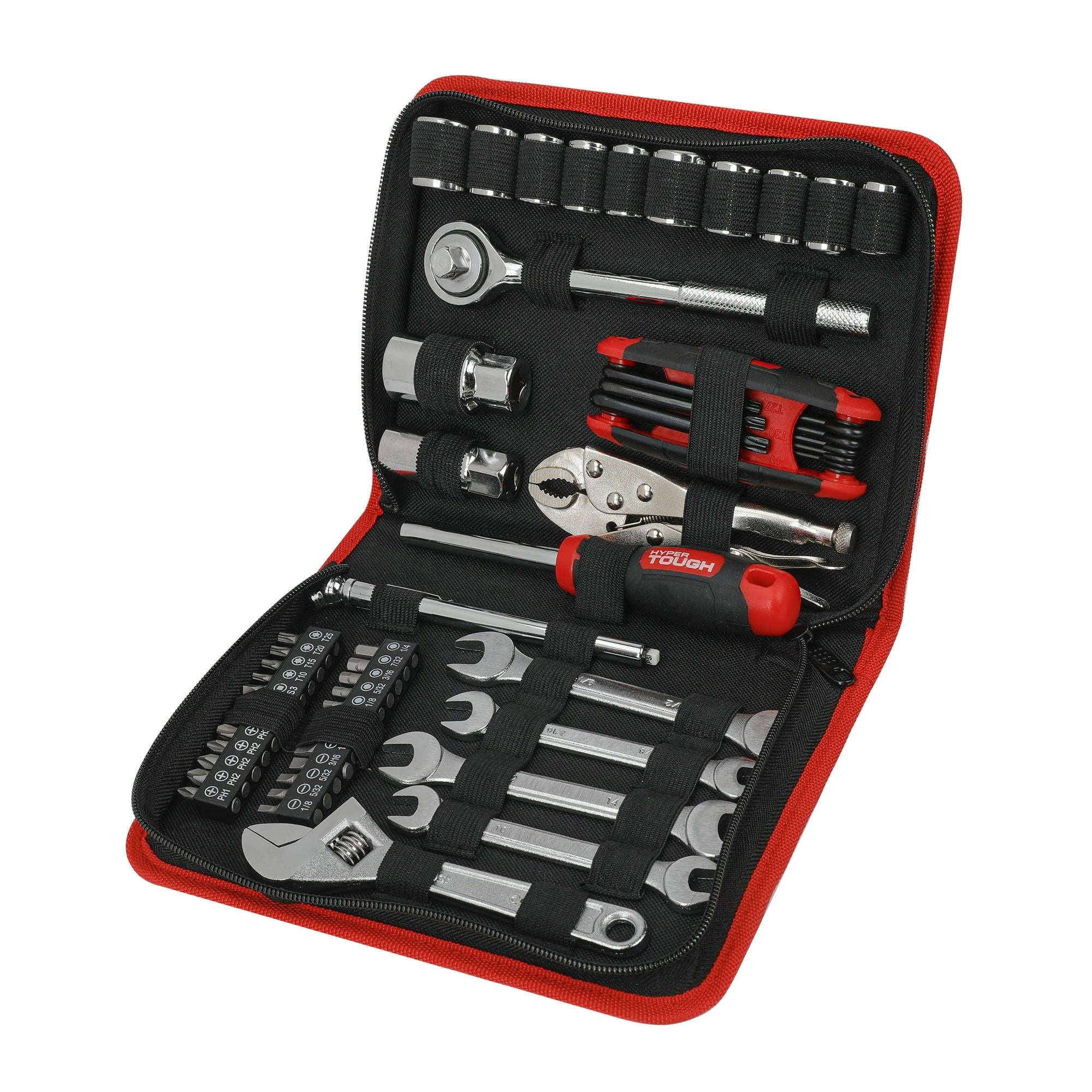 Hyper Tough 54 Piece Auto Tool Kit, Model 43150