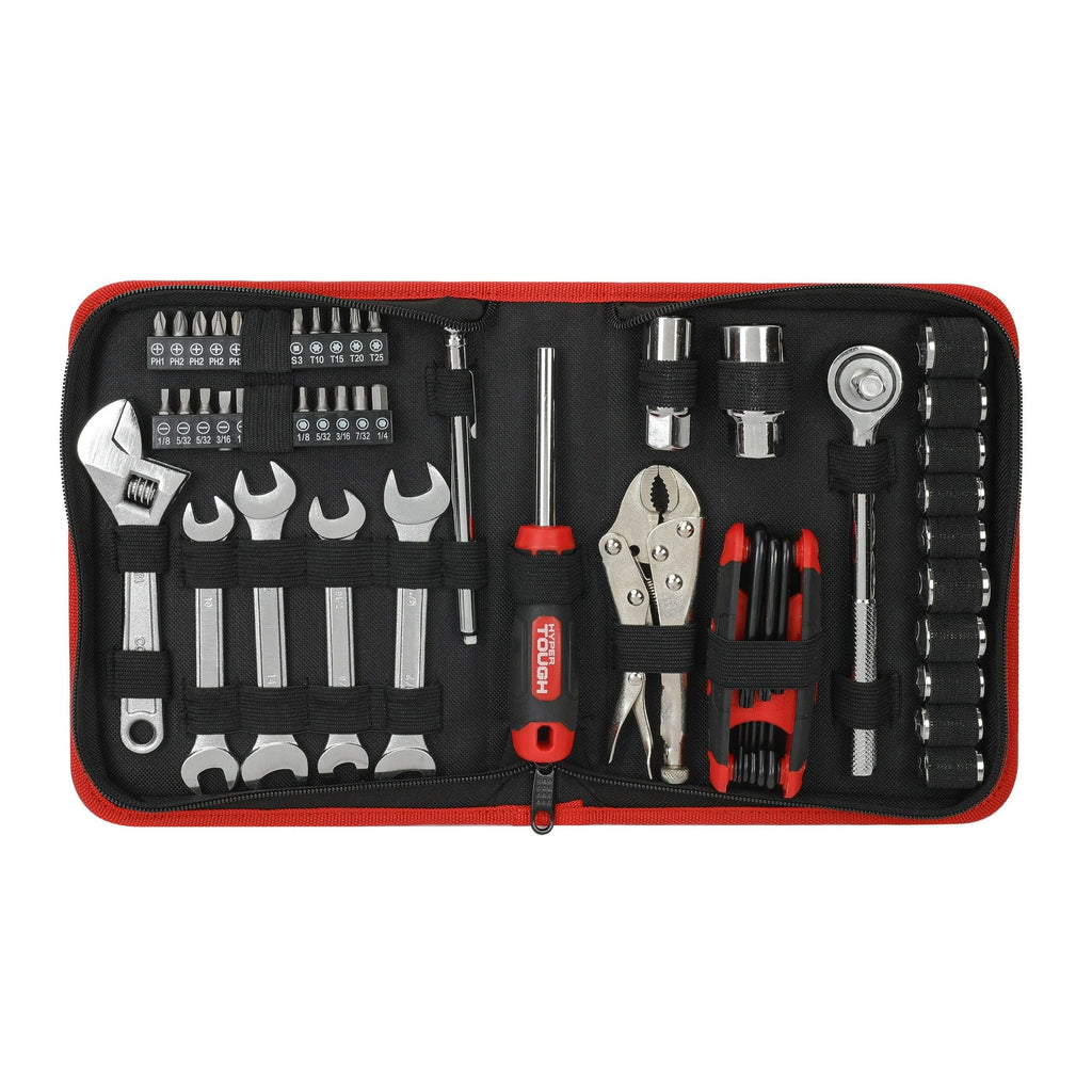 Hyper Tough 54 Piece Auto Tool Kit, Model 43150